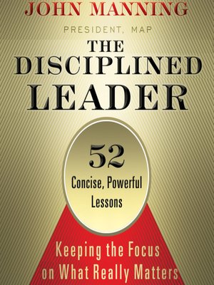cover image of The Disciplined Leader
